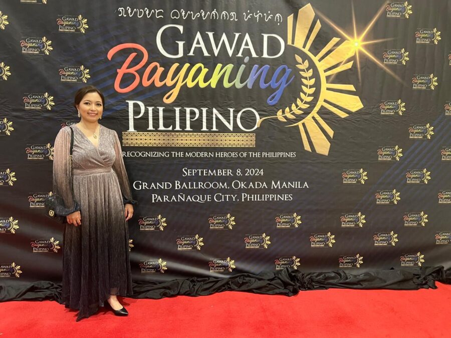 Gawad Bayaning Pilipino awards Pinnaclecore Academy’s Managing Director